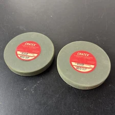 2pc CRATEX 256-XF Rubberized Abrasive Wheels