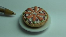 Doll House 12th scale Carrot topped Tart   LC34