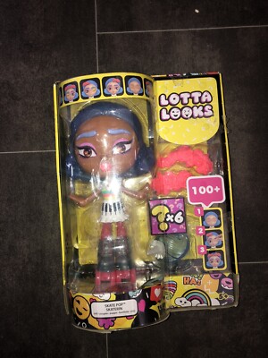 Lotta Looks Skate Pop Girl Puppe Plug & Play 100+ Combos Sammlung Spielzeug