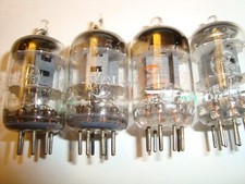 Four 5654 6AK5 Tubes, GE USA, 95 Ratings, Save on Combined Shipping
