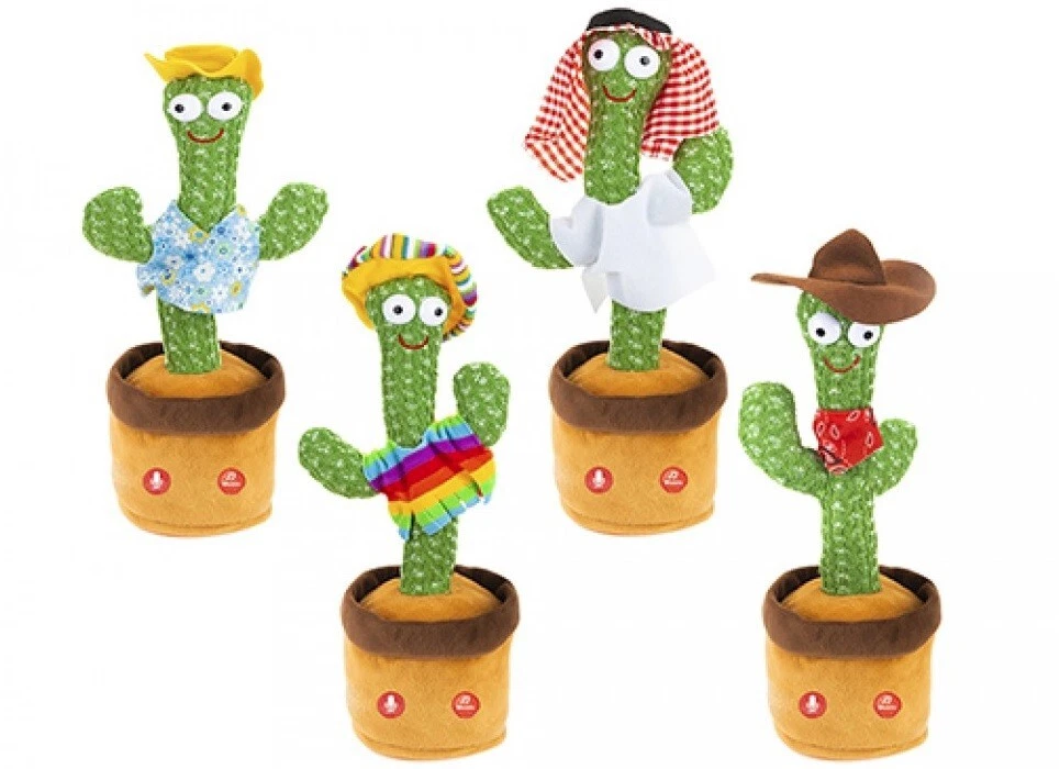 Dancing Cactus Plush Toy –