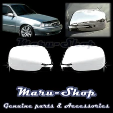 Chrome Side Rear View Mirror Cover Trim for 94+ Daewoo Cielo/Nexia/Racer