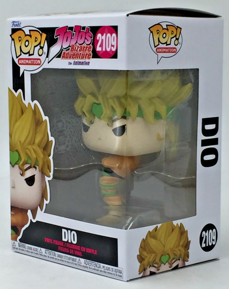 Funko Pop! Animation Jojo's Bizarre Adventure Dio #2109 With Pop