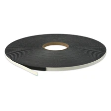 JVCC Low-Density PVC Foam Tape (SCF-01): 3/8 in. x 75 ft. x 1/8 in. thick (Black