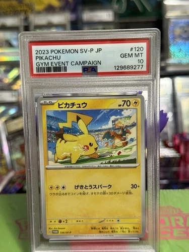 Pikachu  Charizard- 120/SV-P 120/SV-P Sv-P Promo Cards Regular (Japanese) Psa 10