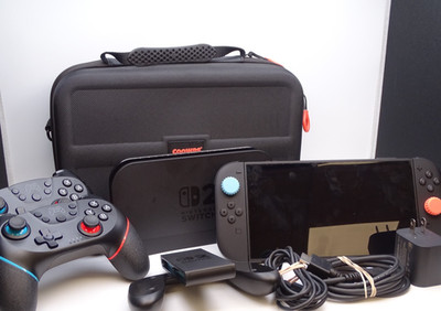 Nintendo Switch 2 with Case + 2 Controllers (17499-SHowcase-OOS)