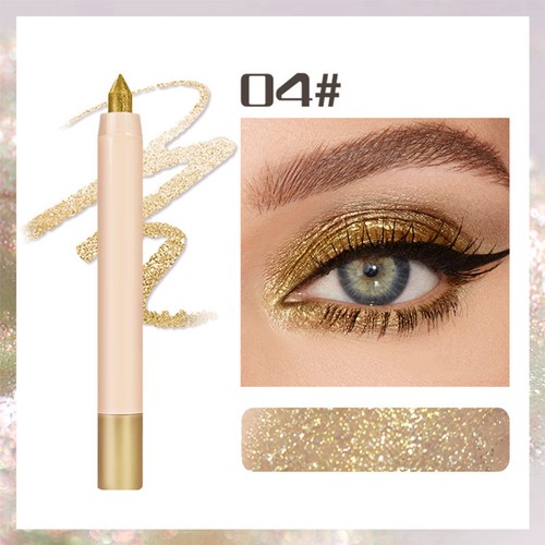 Delineador de ojos para mujeres palo tema fiesta sombra de ojos palo larga duración nacarado 1 pieza - Imagen 27 de 35