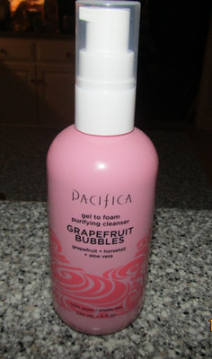 Pacifica Gel to Foam Grapefruit Bubbles Purifying Cleanser 8 fl oz NEW