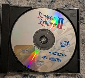 Dungeon Explorer II 2 TurboGrafx-CD Turbo Duo - Game & Case