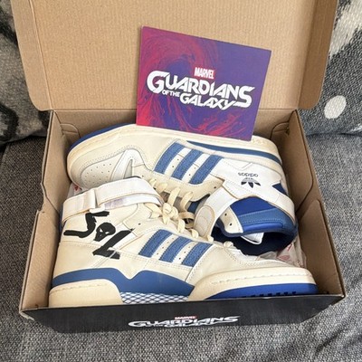 adidas Marvel Forum 84 Hi Star-Lord Men s Leather Strap GW5451 White/Blue