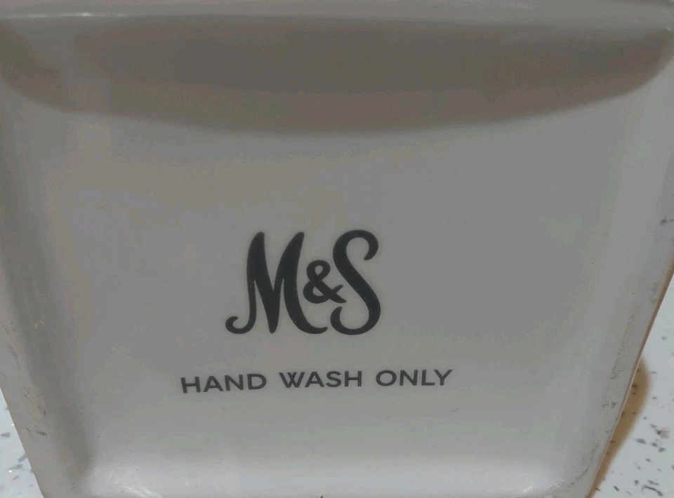 M & S Ceramic Gingerbread Biscuit Cookie Jar Biscuit Container - Image 4 of 4