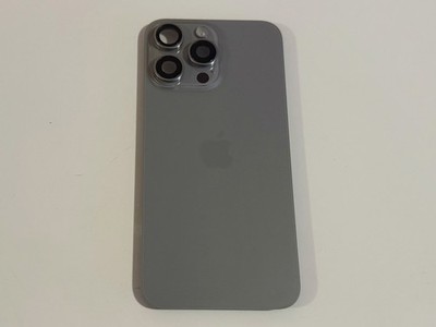 Apple Original Entnommen Akku Backcover Deckel Natur iPhone 16 Pro Max Pulled