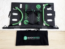 BodyBoss Home Gym 2.0 Full Portable Gym Home Workout Package - Green