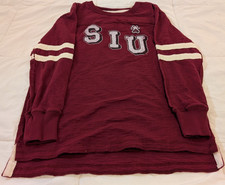 Men's SIU Southern Illinois Salukis Vintage Look Sweatshirt Size L Large