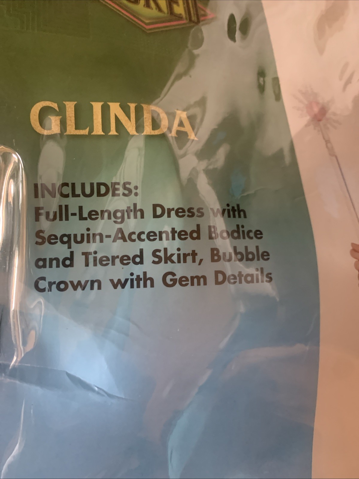 [01853753] Spirit Halloween Wicked Movie Kids Deluxe Glinda Costume Sizes Vary