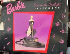1995 Telemania Barbie Solo in the Spotlight Singing Telephone Mattel New In Box*