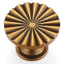 5 Pack Antique Brass Cabinet Knobs Dresser Knobs Zinc Alloy Dresser Hardware ...