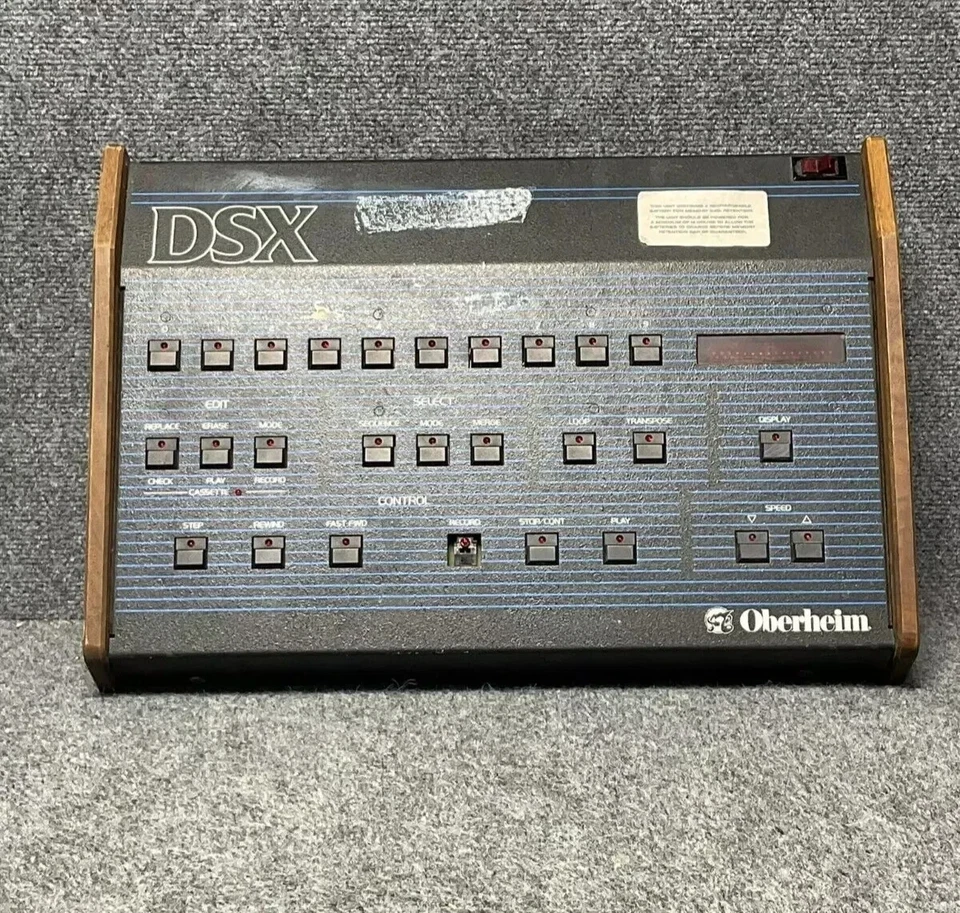Vintage Oberheim DSX Sequencer 🎹 Digital Polyphonic Sequencer - Image 2 of 4