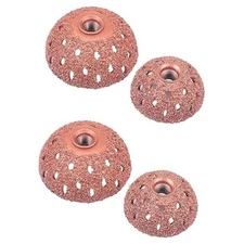  2 Sets Tire Buffing Wheels 2.16 Inch Alloy Dome 5.5x5.5x2cmx2pcs As Shownx2pcs