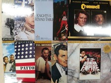 Laser Disc Lot Of 10, Patton, San Francisco, Cromwell, Exodus Laserdisc