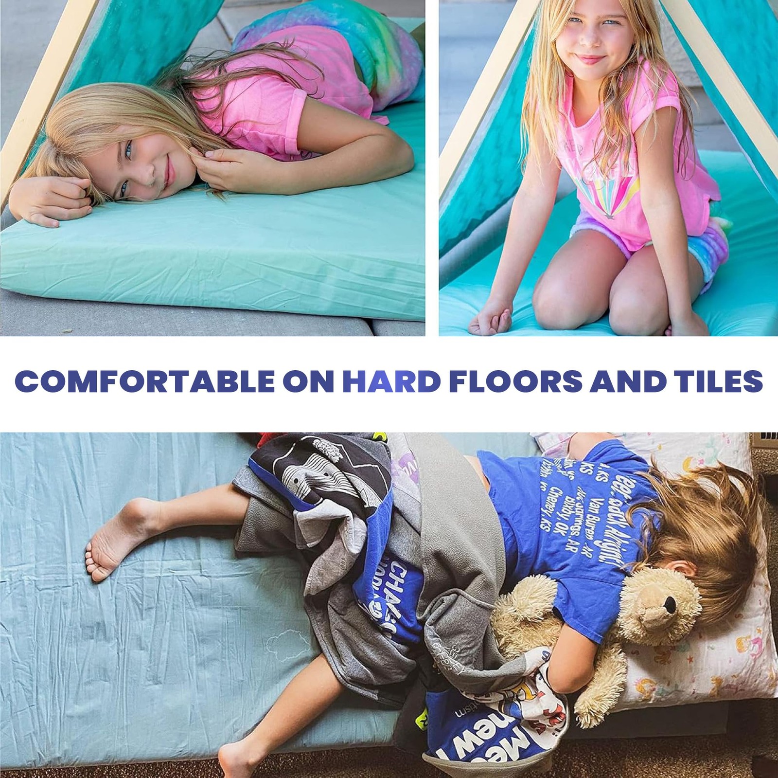 Matrix Comfort-Cell Memory Foam Camping Mattress Pad - Roll Up Mattress for A...