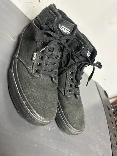 Scarpe alte Vans nere taglia uomo 8