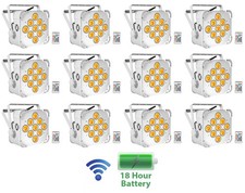 12 Rockville BEST PAR 60 White Rechargeable Wash Up-Lights Wireless DMX RGBWA UV