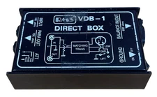 RMS VDB-1 Direct Box Input Para Out ATT Ground Balance In/Out Matching Trans