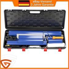 Flächenspachtel Breitspachtel Set Teleskopstange 25/40/60/80cm Wand Decke Blau