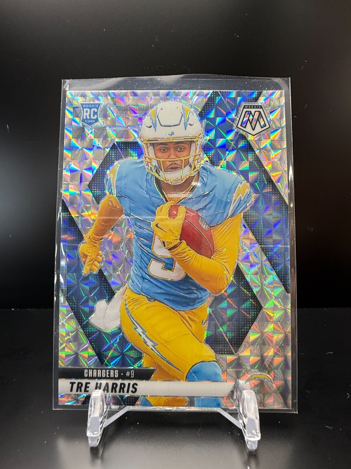 D708 - 2025 Panini Mosaic - Tre Harris #326 - Silver