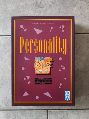 Personality FX Schmid 1994 Gesellschaftsspiel Brettspiel Vollständig Vintage