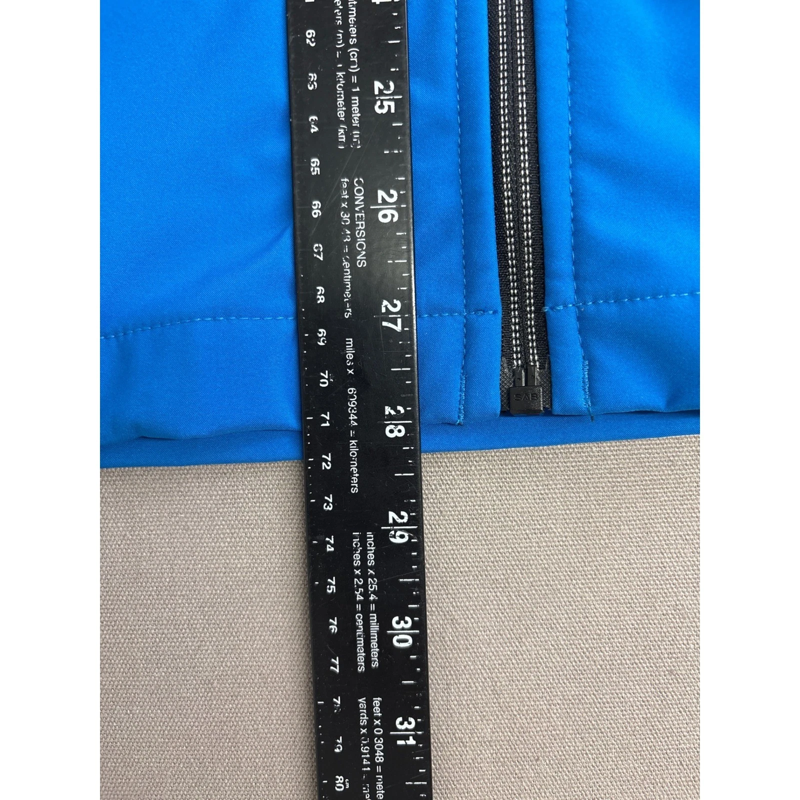 Trimark Mens Royal Blue Softshell Full Zip Vest Presidents Club XL 12504 - product detail image 3