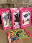 NRFB 3 Vtg Barbie/Ken Fashion Kelly Vintage Short Set & Fashion