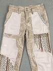 Pilcro Anthropologie Camp Wanderer Patchwork Jean Sz 26 [Waist 27in] Utility EXC — photo 3