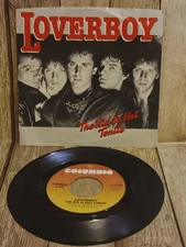 Loverboy  THE KID IS HOT TONIGHT  Vinyl 7"  Columbia  11-02068  US  1980  EX/VG+