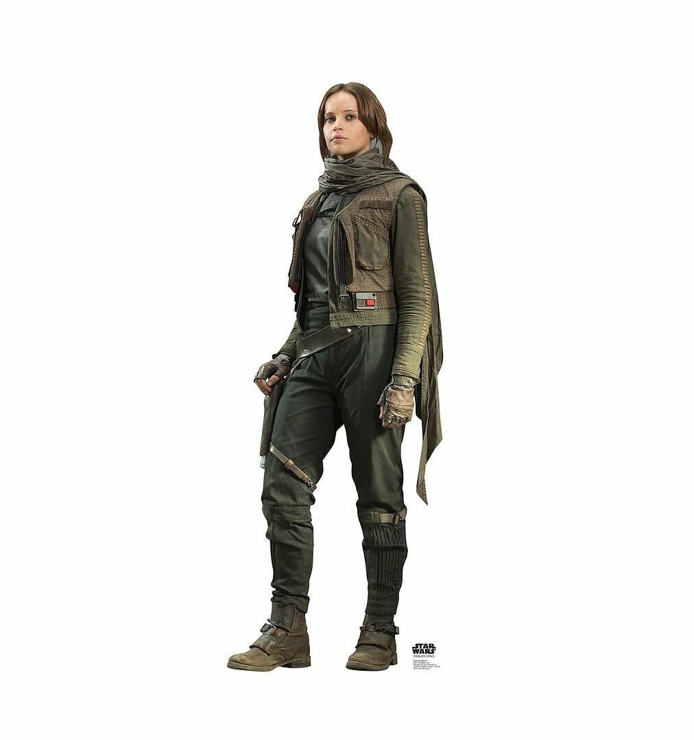 Jyn Erso Cardboard Cutout Standup Standee - Rogue One