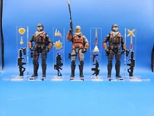 G.I. Joe Classified Cobra Viper 3 Pack Acrylic Base Set ** No Action Included **