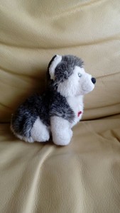 peluche husky trudi