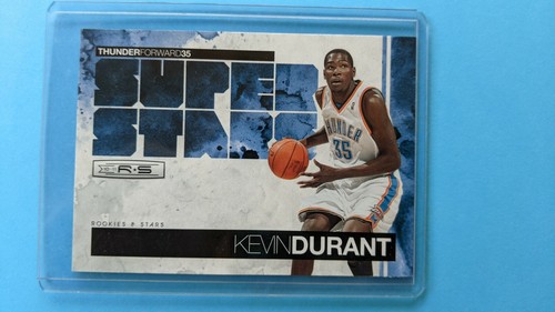 2010-11 Rookies and Stars Superstars Thunder Basketball Card #5 Kevin Durant - 第 1/7 張圖片