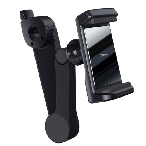 Car Phone Support HeadrestCharger Rotating Baseus Black - Picture 1 of 6