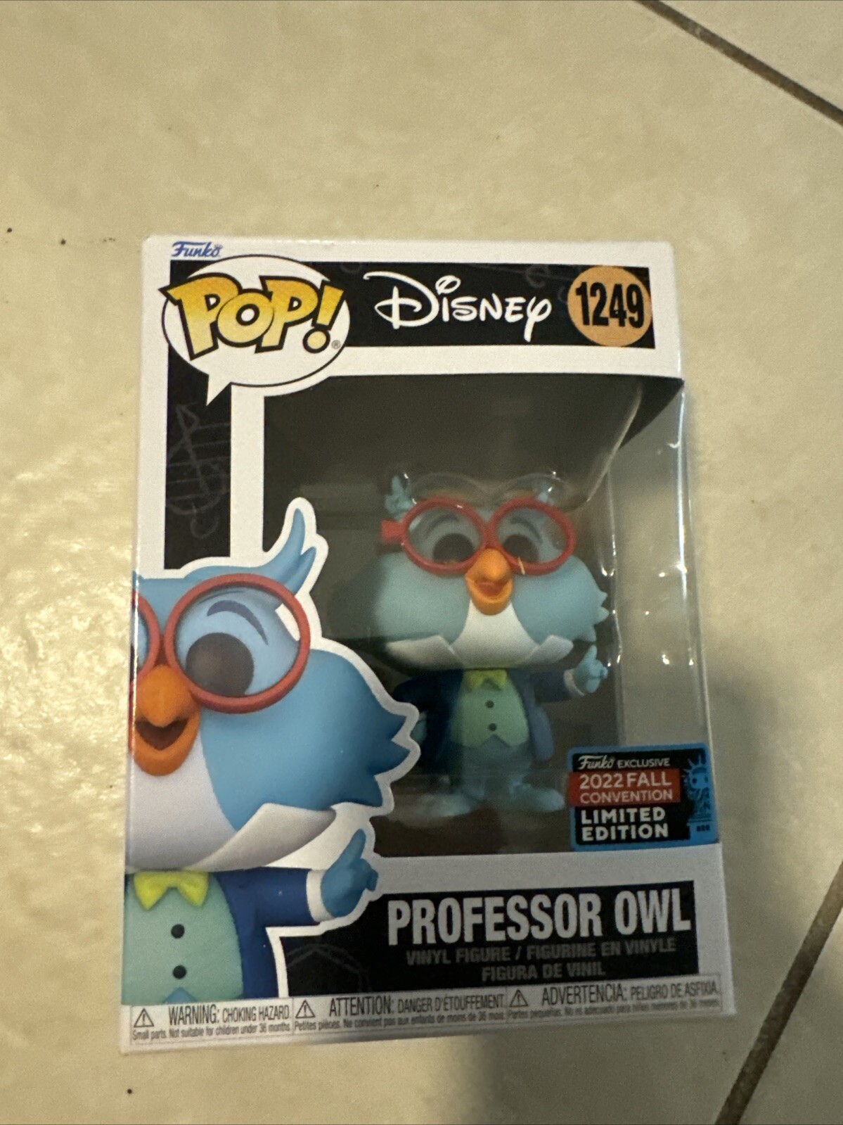 Funko Pop! Professor Owl Disney #1249 [2022 Fall Convention] Inhand Fastship