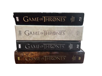Game of Thrones Series Blu-ray Lot Seasons 2-5 Collection Great Condition