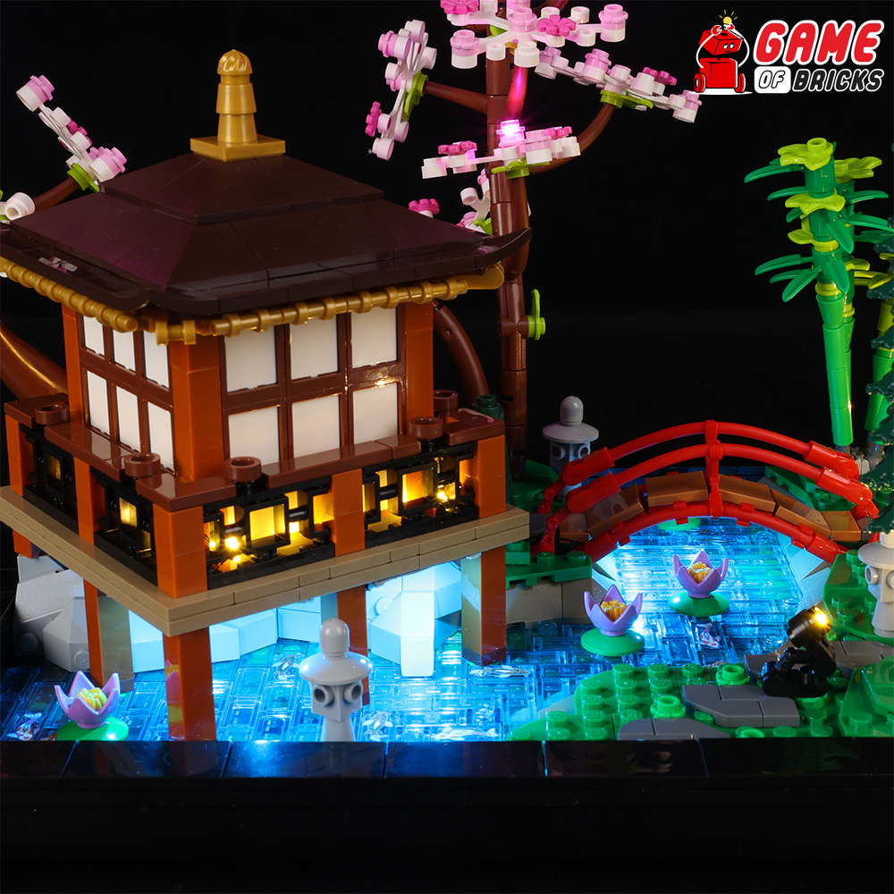 LED Light Kit for Tranquil Garden - Compatible with LEGO® 10315