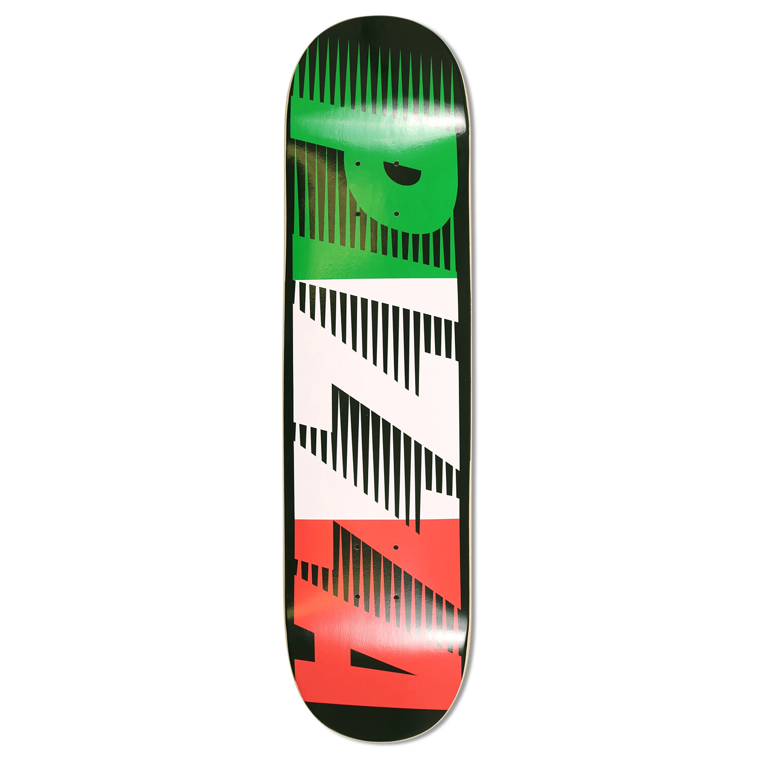 Pizza Skateboard Deck Speedy Black 8.375