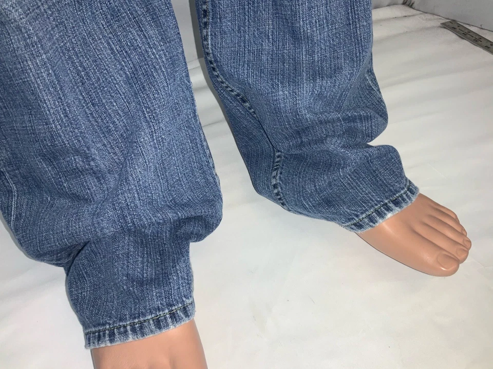 Indigo Palms Original Fit Jeans 36x34 Medium Blue Cotton Hong Kong YGI E1-290 - Image 4 of 4