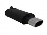 Novus Sportauspuff +Abe 135X75Mm Oval Stahl FüR Renault Twingo-Co6