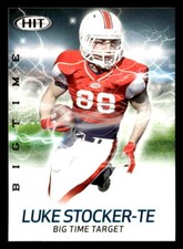 Luke Stocker 2011 SAGE HIT Big Time  Card #BT27 Tennessee Volunteers
