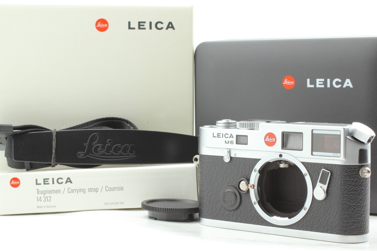 Leica M6 TTL シルバー（速写ケースのおまけ付） （TOP MINT in