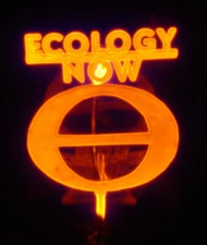 HARD TO FIND AEROLUX "ECOLOGY NOW" GLOWLAMP, WORKING PERFECTLY!