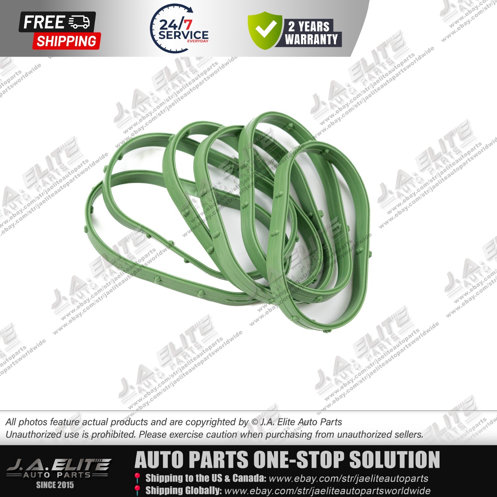 6pcs Genuine Intake Manifold Pad for Maserati Quattroporte Ghibli Levante 317389